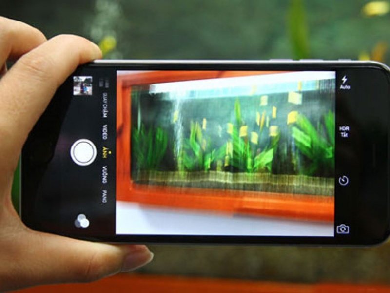 Camera điện thoại bị mờ