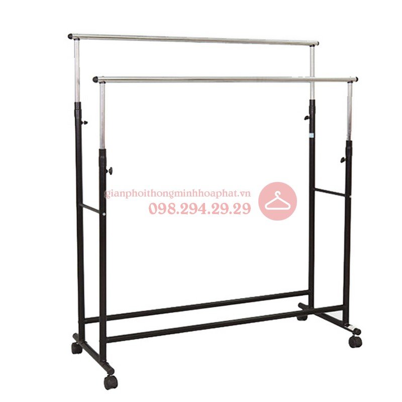Cây phơi đồ Xuân Hòa 2 nhánh di động