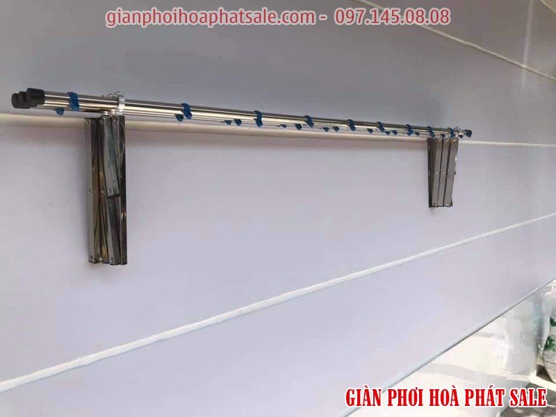 Cây phơi đồ inox 68B có độ dày mỏng hơn