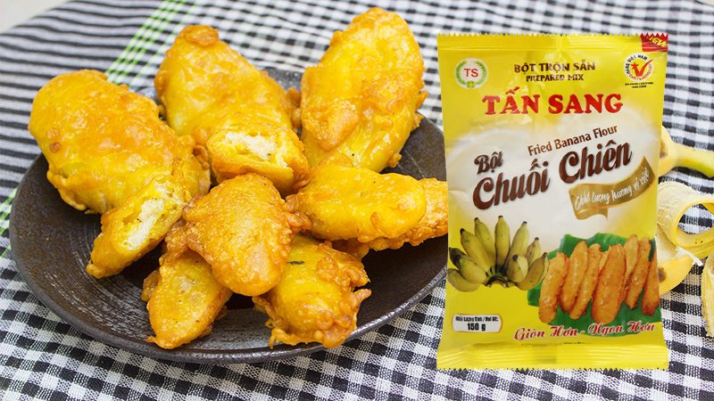 Bột chuối chiên Tấn Sang