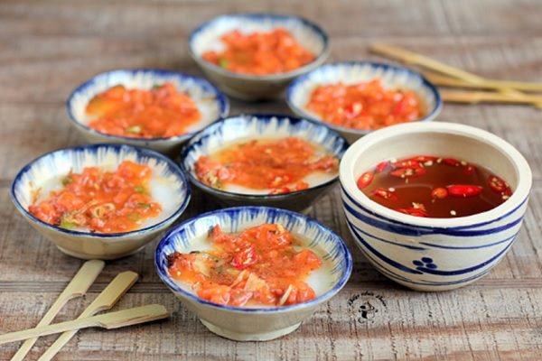 chén bánh bèo miền trung hấp dẫn