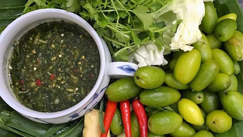 Các món ngon ăn cùng chẩm chéo