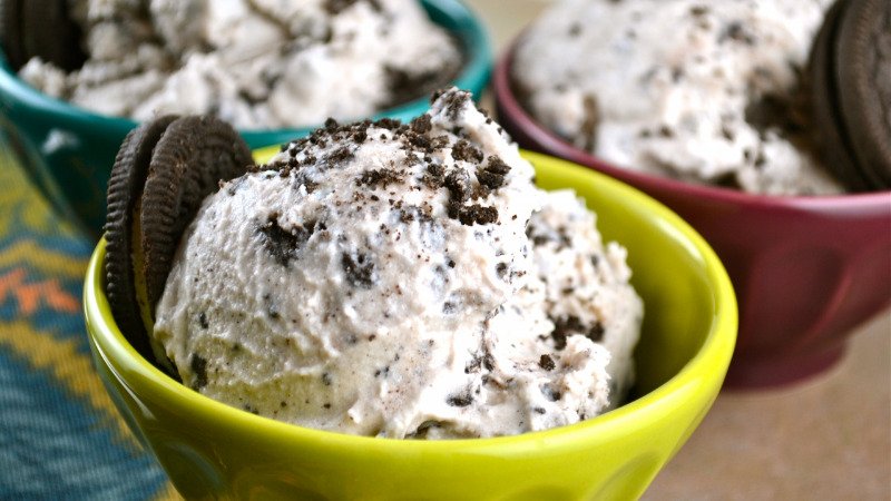 Kem Oreo mát lạnh, thơm béo