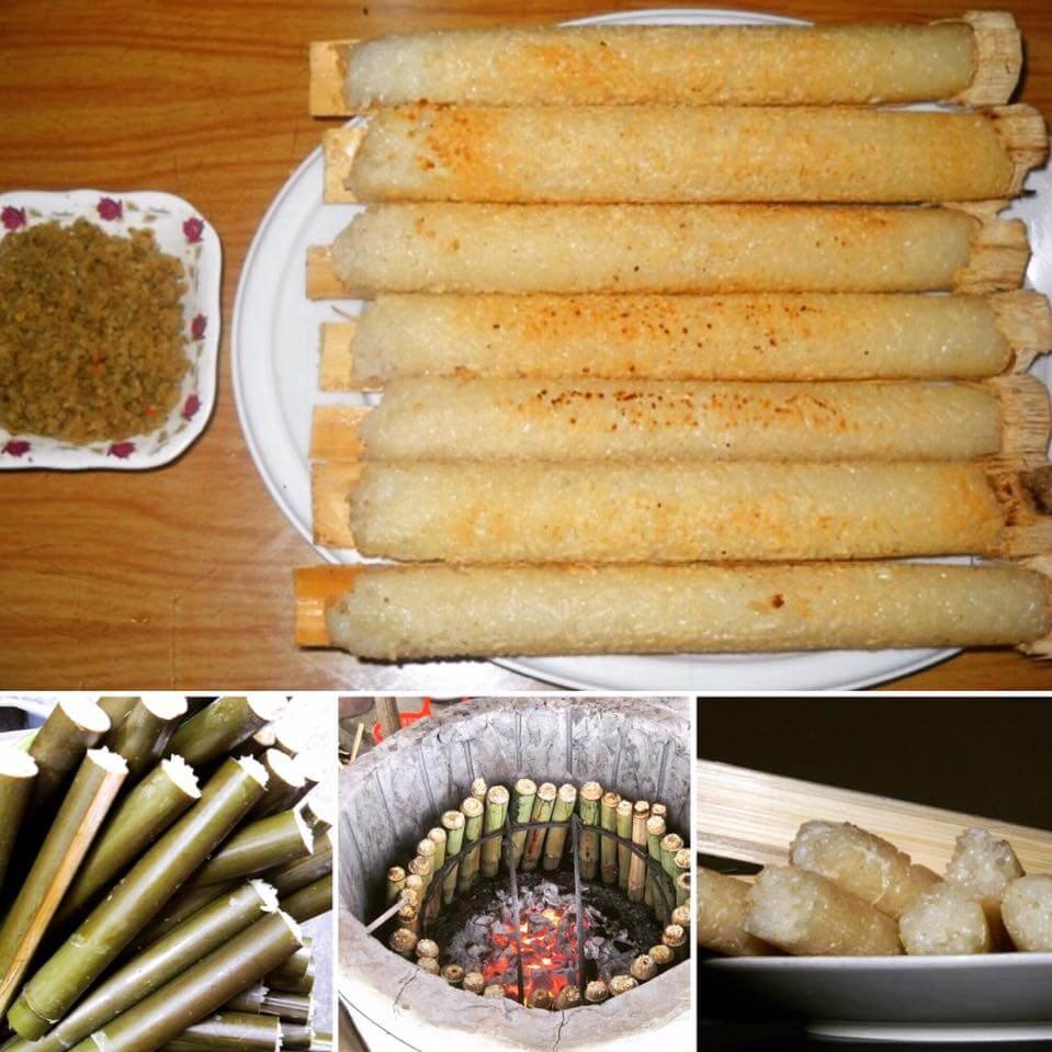 Chế biến món cơm Lam đơn giản