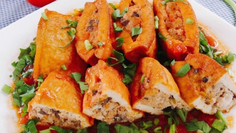 cách làm đậu hũ nhồi thịt cách làm đậu hũ nhồi thịt