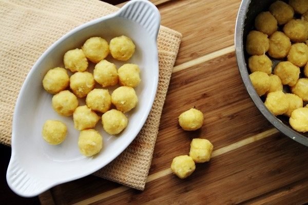 chia viên nhỏ đậu xanh