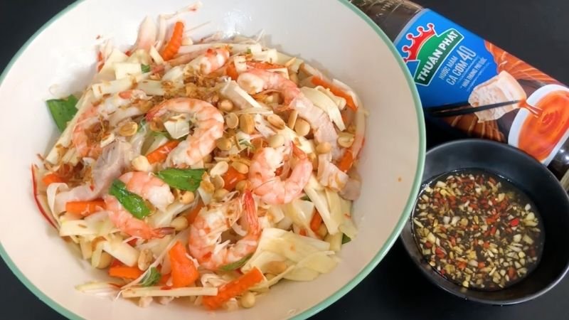 Gỏi củ hủ dừa