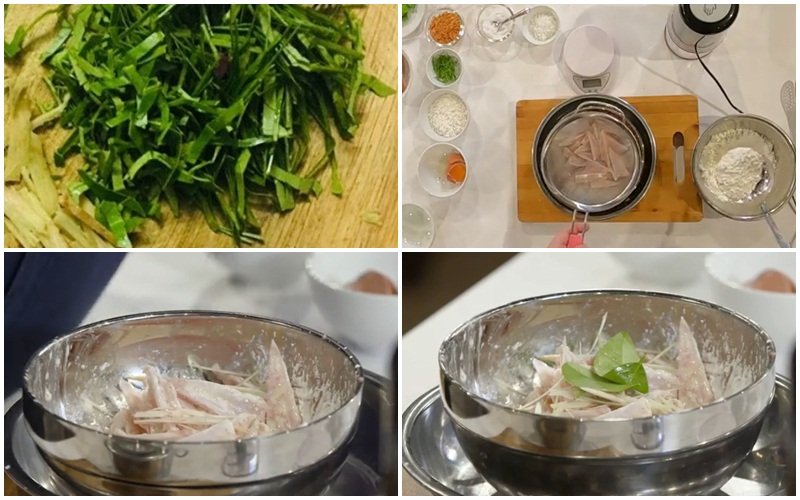 Sơ chế nguyên liệu