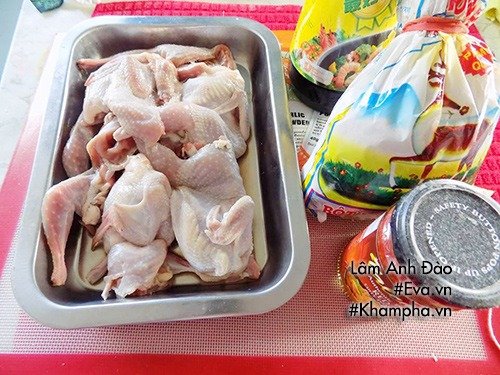 Nguyên liệu cần cho cách làm chim cút chiên bơ