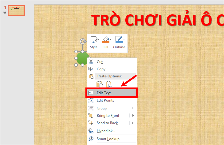 Chọn thẻ Insert -> Shapes -> Oval” class=”wp-image-21185 size-full” height=”477″ src=”https://hemradio.com/wp-content/uploads/2022/10/chon-kieu-hinh-trong-phan-shape-styles_095313112.png” title=”Chọn thẻ Insert -> Shapes -> Oval” width=”730″/><br />
Nhấn chuột phải vào hình vừa vẽ chọn <strong>Edit Text</strong> và nhập số thứ tự tương ứng vào.<br />
<img loading=