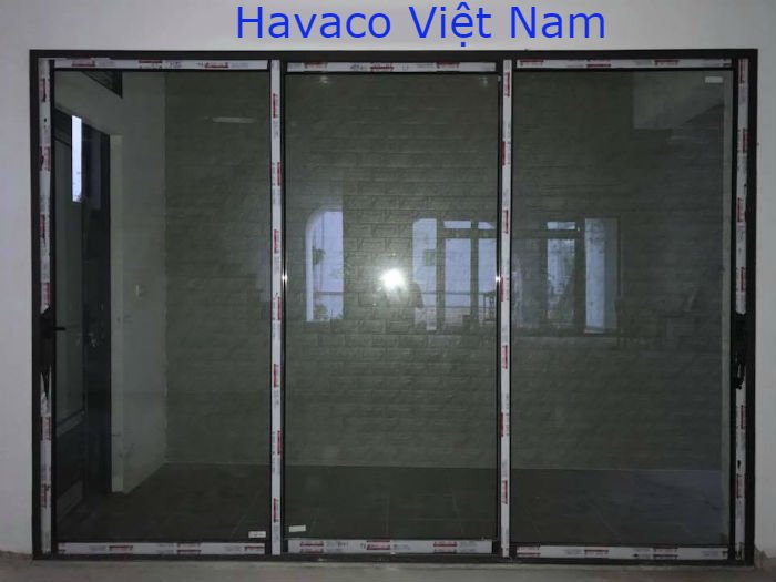 Cửa nhôm kính khi hoàn thiện