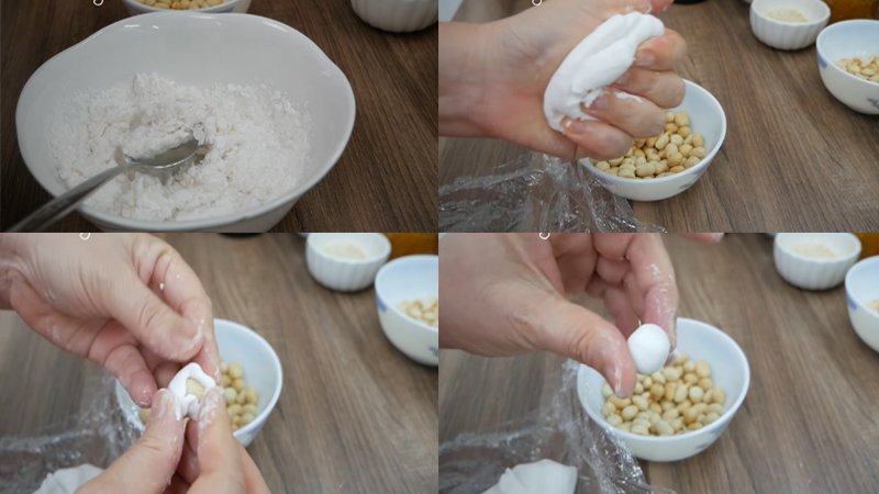 Làm viên bột lọc bằng bột năng Làm viên bột lọc bằng bột năng