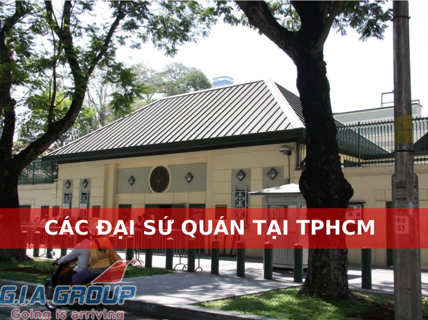 danh sách các đại sứ quán tại tphcm