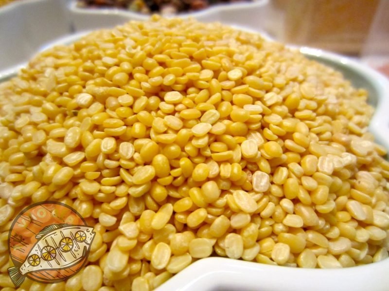 Đậu phải được chọn lựa kỹ - vàng đẹp và tròn đều