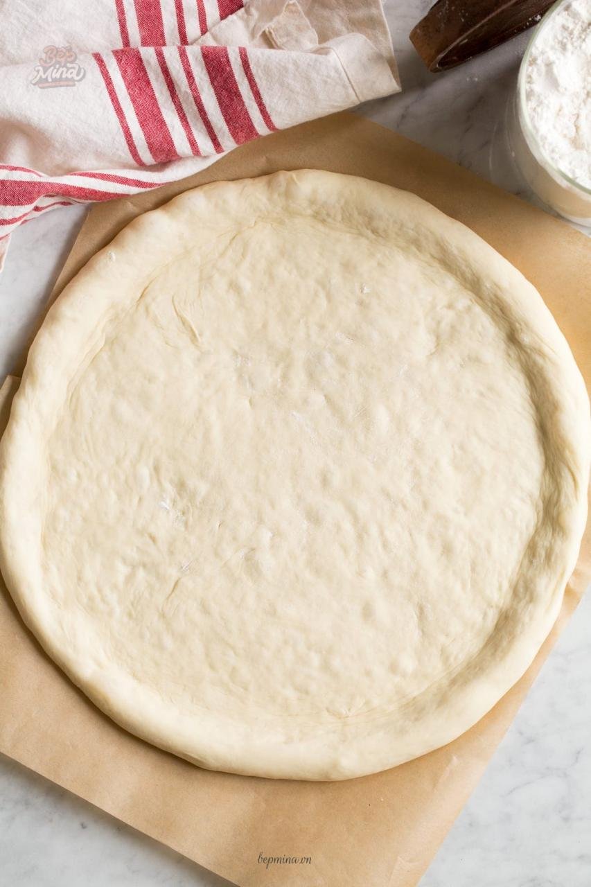 đế bánh pizza