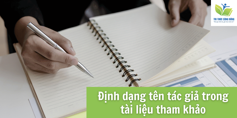 Định dạng tên tác giả trong tài liệu tham khảo