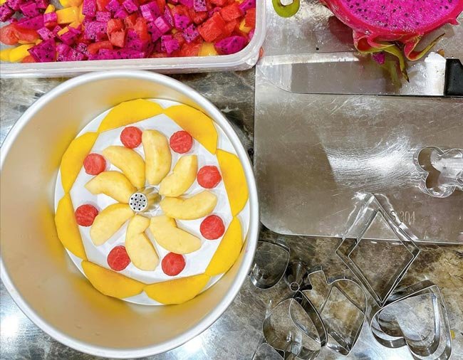 Đổ khuôn làm bánh kem rau câu, Cách làm bánh kem rau câu đơn giản