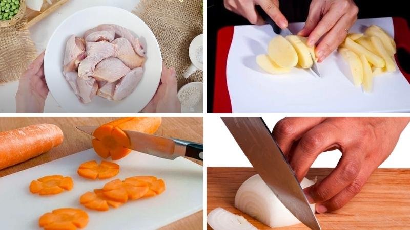 Sơ chế nguyên liệu Sơ chế nguyên liệu