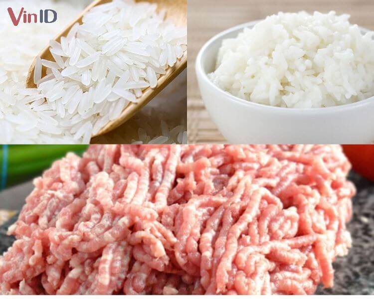 Nguyên liệu chính làm bánh căn Đà Lạt Nguyên liệu chính làm bánh căn Đà Lạt