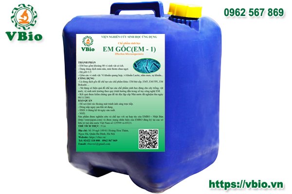Chế phẩm EM1 (can 20 lít)