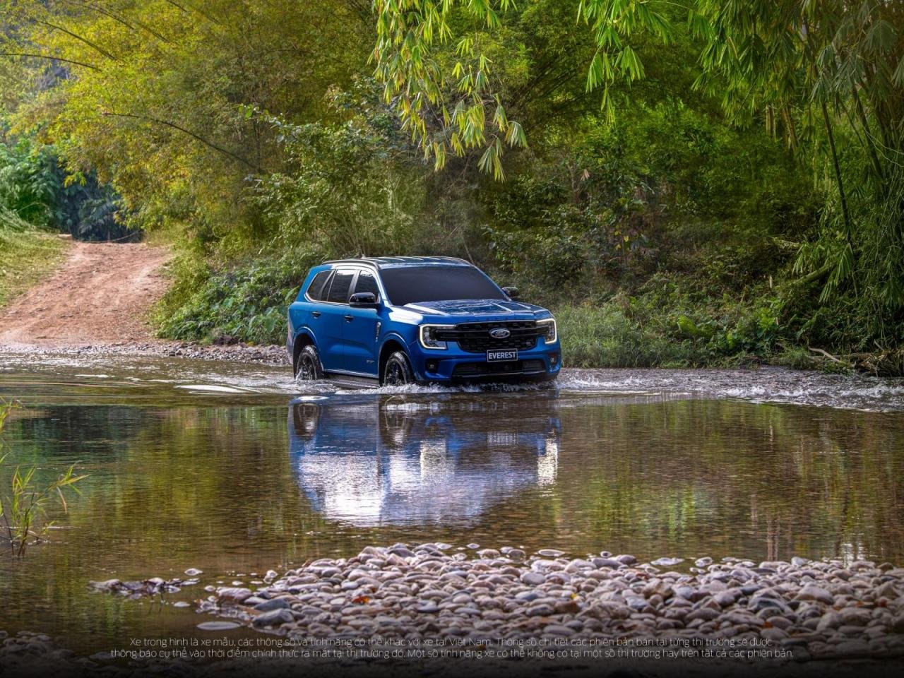 Giá lăn bánh xe Ford Everest.