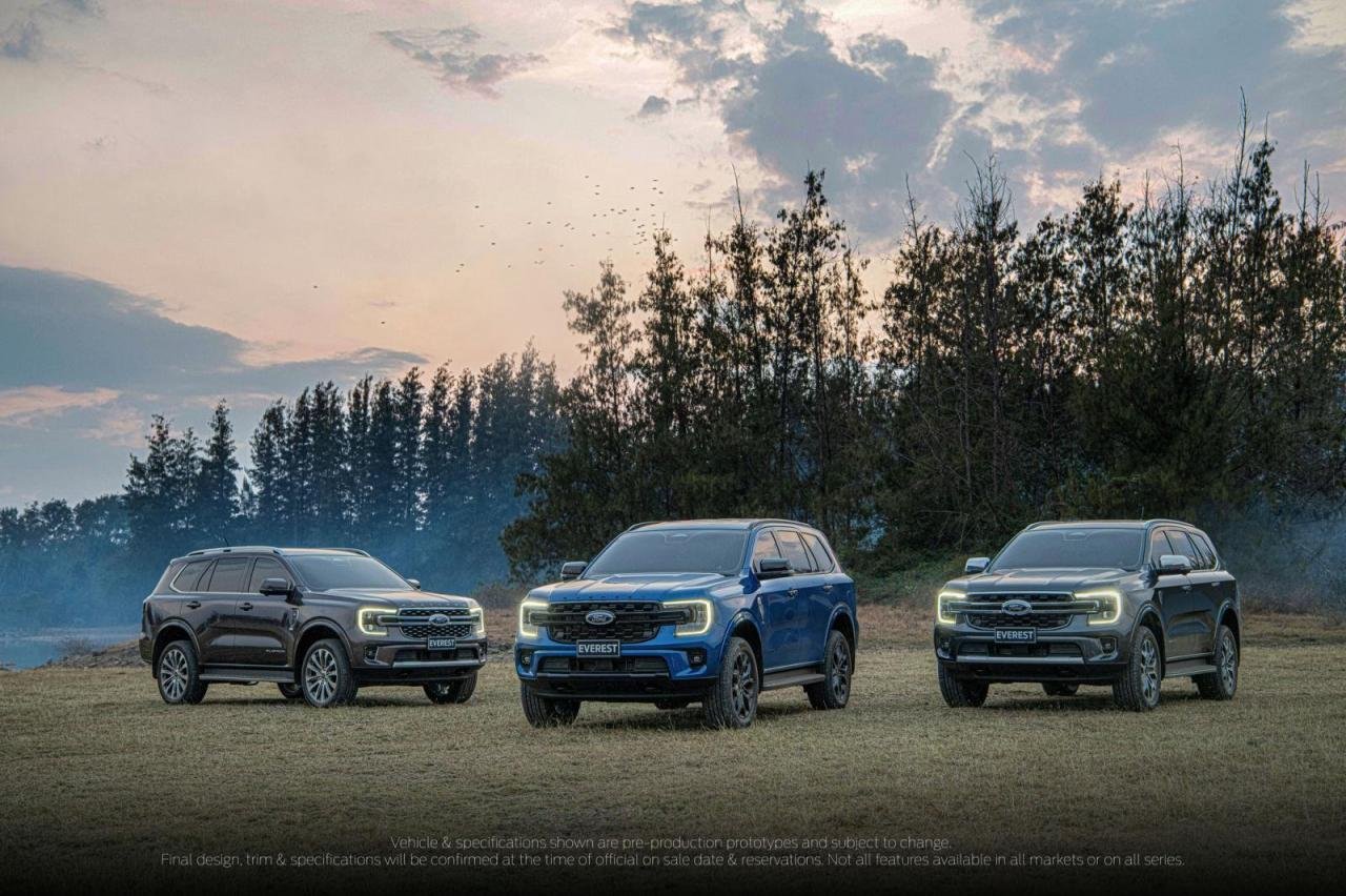 Thông tin xe Ford Everest 2022.