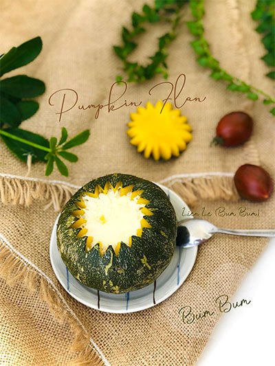 Flan bí đỏ cho bé từ 7 tháng tuổi