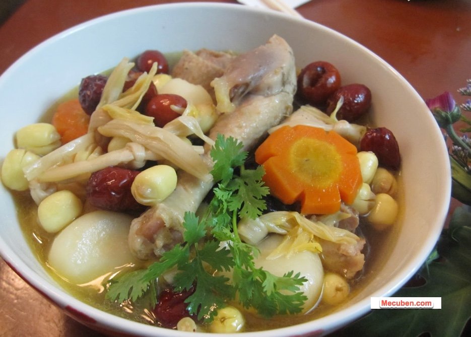 Cách hầm gà ngon