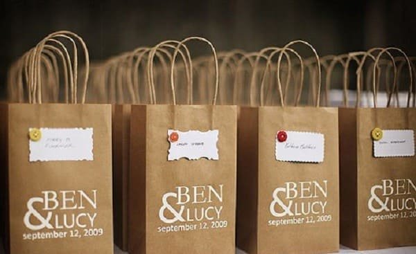 gấp túi giấy độc đáo