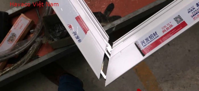 Góc chuẩn bị được ghép với nhau