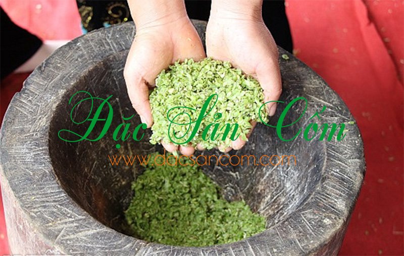 Quy trình làm Cốm tươi