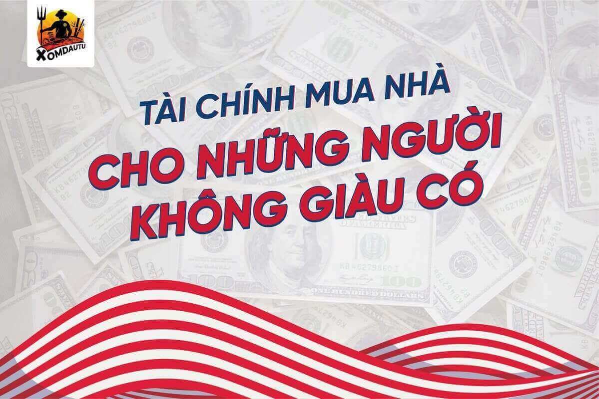 Tài chính mua nhà cho những người không giàu