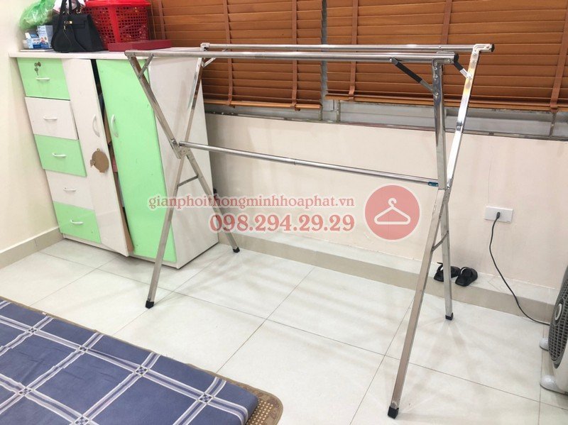 Cây phơi đồ chữ X gấp gọn