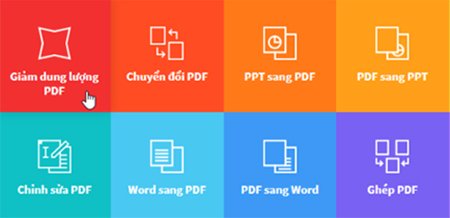  chọn Giảm dung lượng PDF.