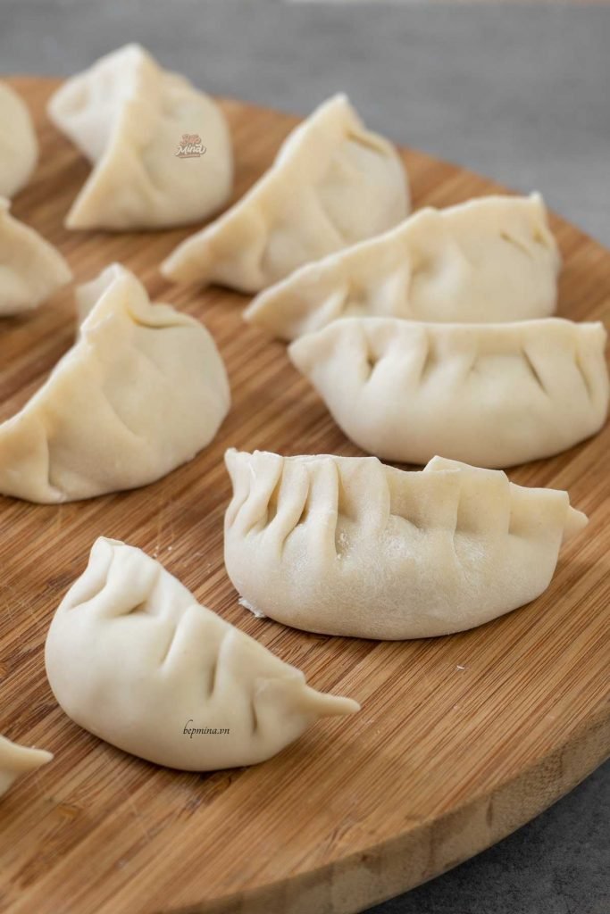 cách tạo hình bánh sủi cảo