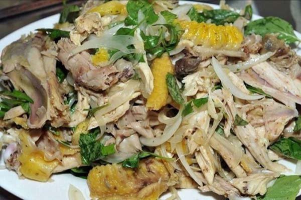 Gỏi gà xé phay