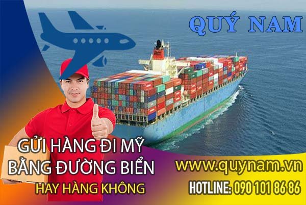 Gửi hàng đi Mỹ bằng đường biển hay hàng không