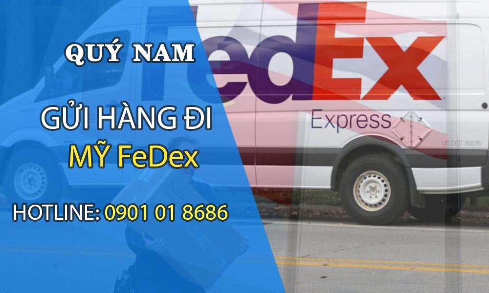 Gửi hàng đi Mỹ Fedex