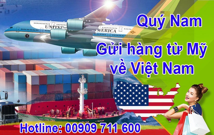 Quý Nam - sự lựa chọn ship hàng Mỹ tốt nhất cho khách hàng