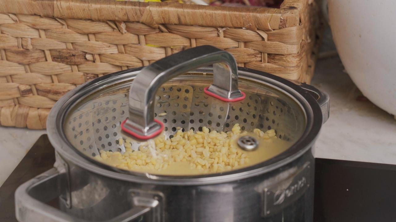 Hấp đậu xanh