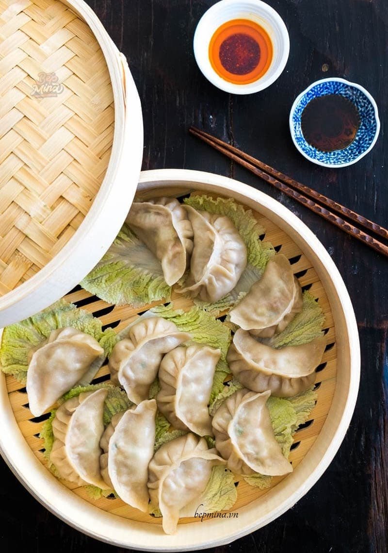 hấp sủi cảo