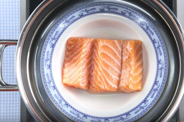 Hấp tẩm với nước gừng ngâm