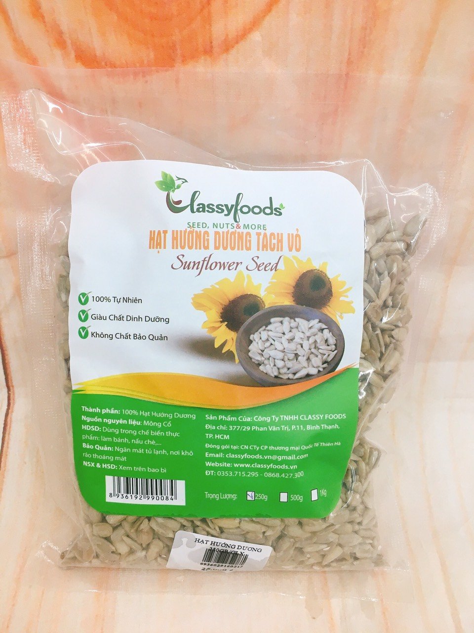 cách làm kẹo hướng dương