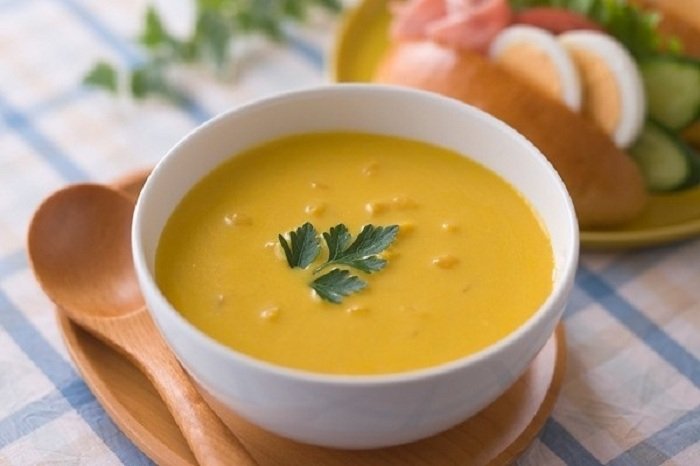 Sữa hạt sen + bí đỏ cho bé