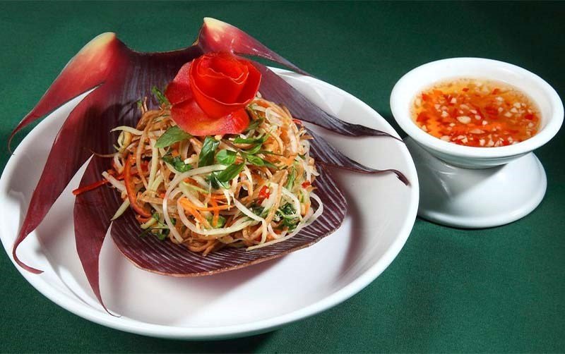 Nộm hoa chuối tai heo 