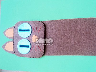 Hộp bút mèo nâu mắt tròn - Hình 5