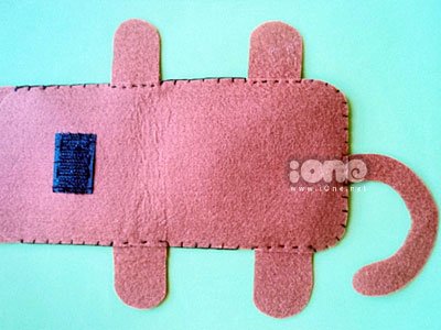 Hộp bút mèo nâu mắt tròn - Hình 6