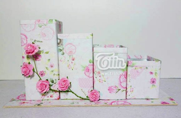 Hộp đựng bút xinh tái chế từ vỏ hộp sữa - Hình 11