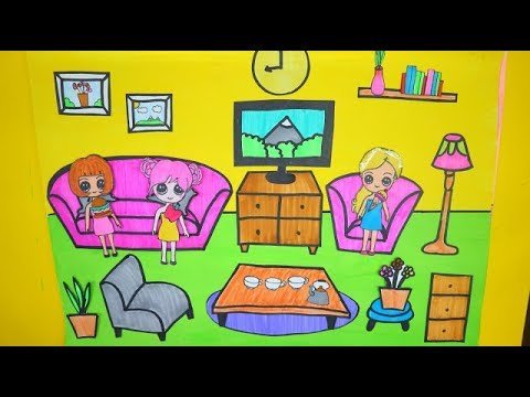 NGÔI NHÀ BB GIẤY#8 / Làm phòng ... - Kienthuccuatoi.com