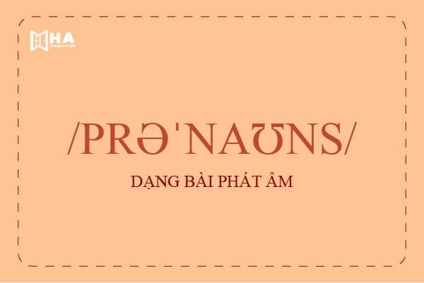 mẹo làm bài phát âm tiếng anh